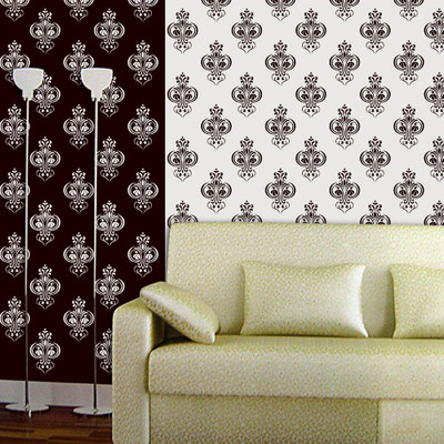 

Arhat Stencils DAMASK ASR-E185 GLOSSY PVC (Wall Décor & Art) Stencil(Pack of 1, DAMASK)