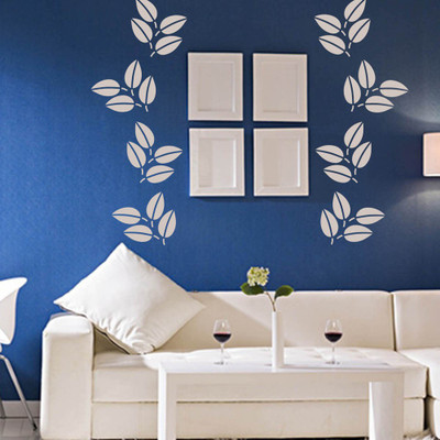 

Arhat Stencils LEAF ASR-E167 GLOSSY PVC (Wall Décor & Art) Stencil(Pack of 1, LEAF)