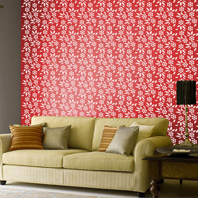 

Arhat Stencils FLORAL ASR-E194 GLOSSY PVC (Wall Décor & Art) Stencil(Pack of 1, FLORAL)