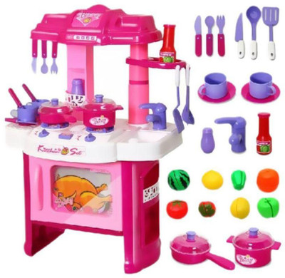 

vbenterprise Kitchen Set Toy Accessory(NA Multicolor)