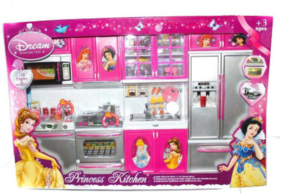 

vbenterprise Kitchen Set Toy Accessory(NA Pink)