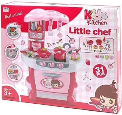 

vbenterprise Kitchen Set Toy Accessory(NA Multicolor)