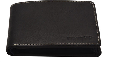 

STREET 99 Men Black, Blue Genuine Leather Wallet(6 Card Slots)