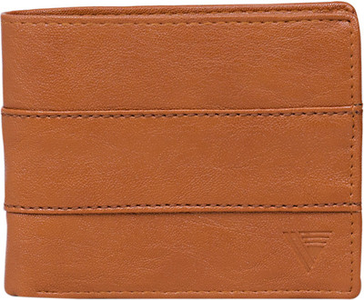 

Vermello Men Tan Artificial Leather Wallet(3 Card Slots)