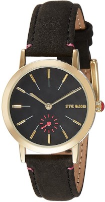 Steve Madden SMW017G-BK Watch  - For Women   Watches  (Steve Madden)