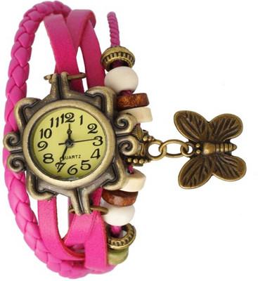 View RJ Creation Pink Dori Watch Watch  - For Girls Wrist Watches Price Online(RJ Creation)