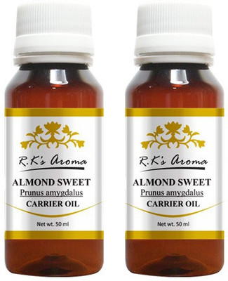 

Rks Aroma Almond Sweet Carrier Oil, (Pack Of 2)(100 ml)