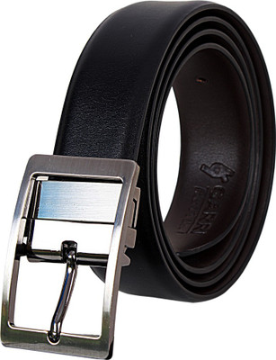 

Garri Men Formal Black, Brown Genuine Leather Reversible Belt
