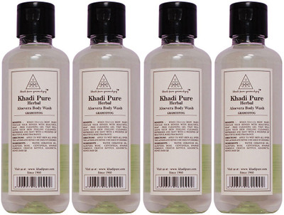 

Khadi Pure Herbal Aloevera(840 ml, Pack of 4)