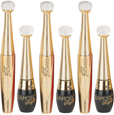 

Ramble Royal Eyeliner and Mascara 6 Pcs Pack(Set of 6)