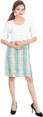 Reshaa Women Shift Multicolor Dress