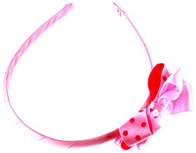 Lilsta Bow Hairband Hair Band(Pink)
