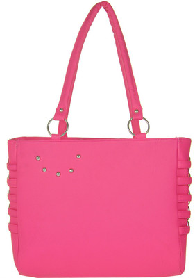

JG Shoppe Hand-held Bag(Pink)