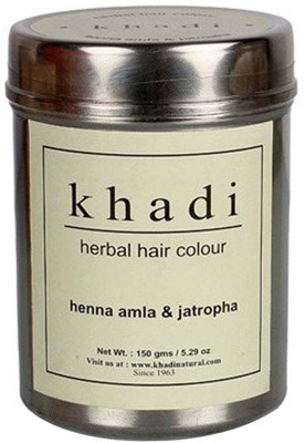 

Khadi Natural Herbal Henna, Amla & Jatropha(150 g)