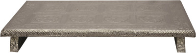 

Pavitra Ghar 12'' x 18'' x 3'' Aluminium Coated Paatla Wooden, Aluminium Home Temple(Height: 30 cm)