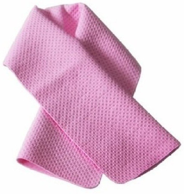 

VibeX ™ Cool Running Swimming Jogging Gym Pad Instant Cooling Towel Travel Summer Cold Pack(Pink)