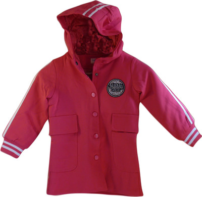 

JILL Full Sleeve Solid Boys & Girls Jacket, Pink
