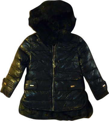 

JILL Full Sleeve Solid Boys & Girls Jacket, Black