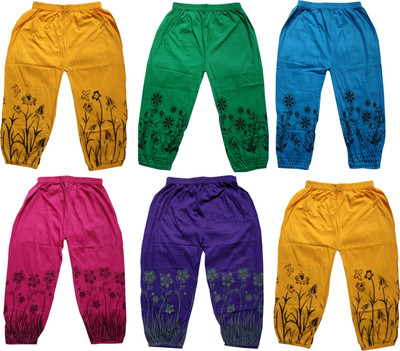 

Kifayati Bazar Capri For Girls Casual Printed Cotton(Multicolor Pack of 6, Multi