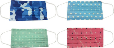

Blinkin Print-18 Anti-pollution Mask(Multicolor, Pack of 4
