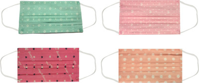 

Blinkin Print-11 Anti-pollution Mask(Multicolor, Pack of 4