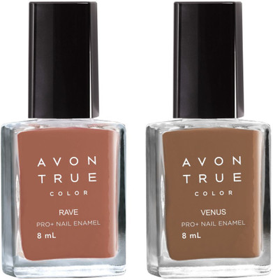 

Avon Anew True Color Nail Wear Pro+ Nail Enamel (set of 2) rave - venus(Pack of 2)