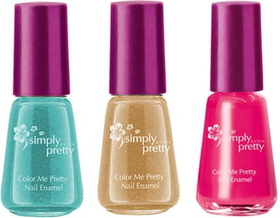 

Avon Anew Color Me Pretty Nail Enamel (set of 3) sweet-frosty-roses(Pack of 3)