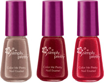 

Avon Anew Color Me Pretty Nail Enamel (set of 3) cherry-chocolove-cranberry(Pack of 3)