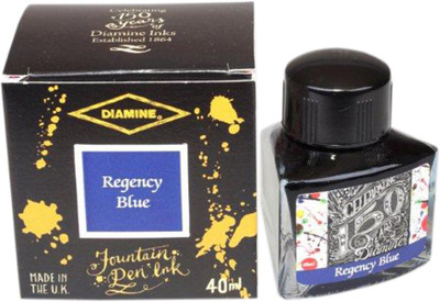 DIAMINE REGENCY BLUE ANNIVERSARY INK 40 ML Ink Bottle(Ink Color - Regency Blue)