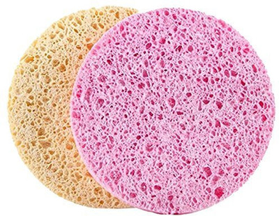 

Futaba Natural Fiber Face Pack Cleansing Sponge - 2pcs