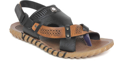 

Walkline Men Black Sandals