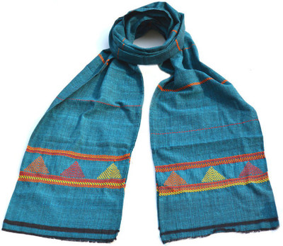 

Art Godaam Woven Cotton Girls Stole, Yellow