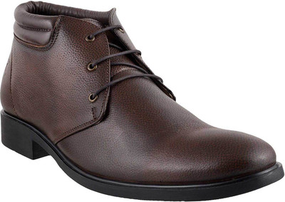 

Mochi Awesome Lace Up For Men(Brown, 12;brown