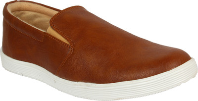 

NDX Canvas Lofers Casuals For Men(Brown