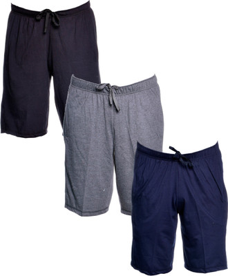 MACK JONNEY Solid Men Multicolor Bermuda Shorts