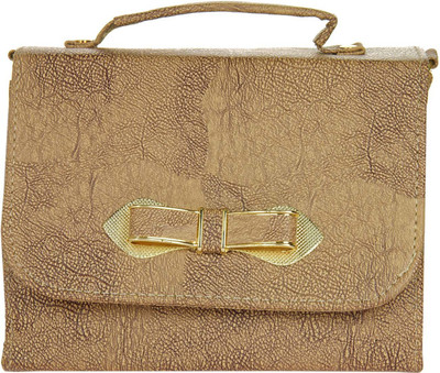 

JG Shoppe Women Casual Beige Polyester Sling Bag