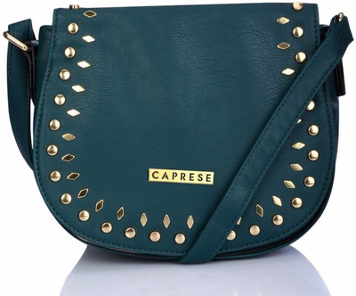 

Caprese Women Casual Blue Leatherette Sling Bag