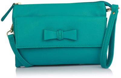 

Caprese Women Casual Blue Leatherette Sling Bag