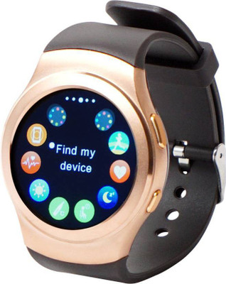 

SYL Galaxy On7 Golden Smartwatch(Brown Strap Regular)