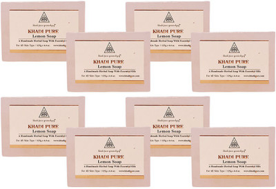 

Khadi Pure Lemon(1000 g, Pack of 8)