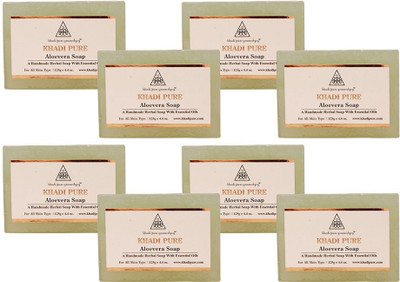 

Khadi Pure Aloevera(1000 g, Pack of 8)