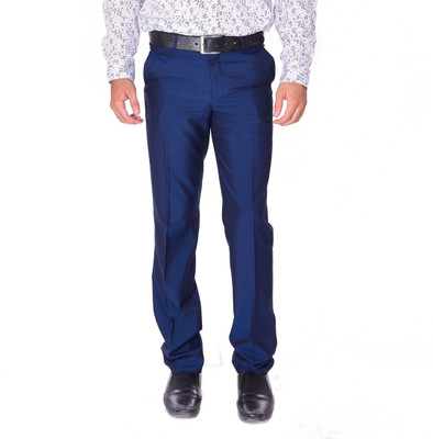 Riddhi Regular Fit Men Dark Blue Trousers Riddhi Regular Fit Men Dark Blue Trousers
