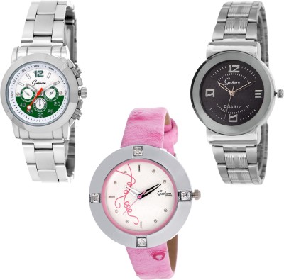 Gesture Special Designer Combo Analog Watch  - For Women   Watches  (Gesture)