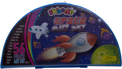 

SKOODLE Halfmoon Shape Coloring Kit Art Set
