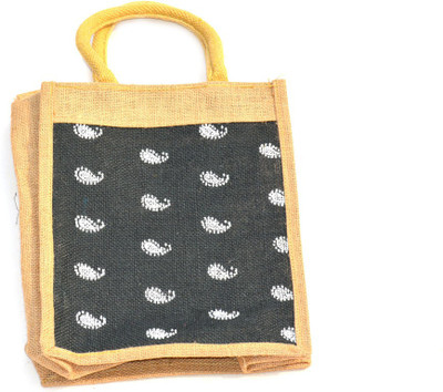 

Art Godaam Printed jute bag Lunch Bag(Multicolor, 5)