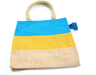 

Art Godaam Jute bag Lunch Bag(Multicolor, 5)