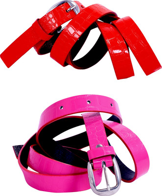 

Piftif Women Casual Multicolor Artificial Leather Belt