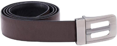 

Dare for Voylla Men Casual Black, Brown Artificial Leather, Metal Belt