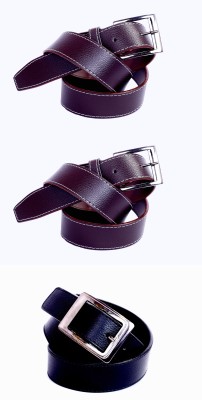 

Piftif Men Casual Multicolor Artificial Leather Belt