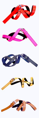 

Piftif Women Casual Multicolor Artificial Leather Belt